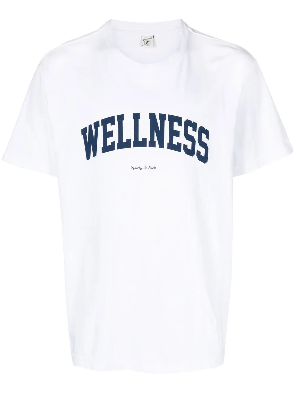 

Sporty & Rich Wellness cotton T-shirt - White