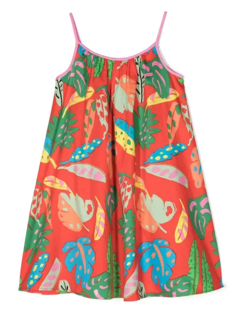 Stella McCartney Kids - graphic-print cotton dress