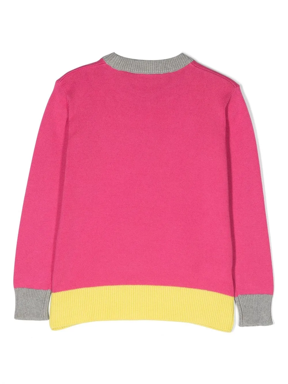Marni Kids Trui met colourblocking - Roze