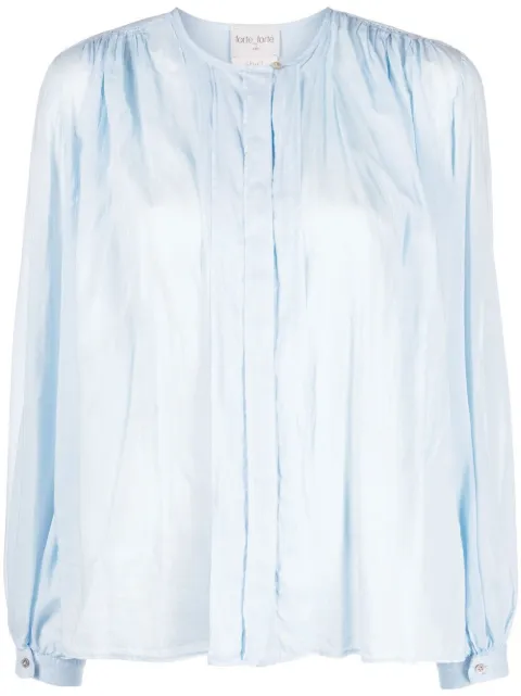 Forte Forte blusa con diseño fruncido