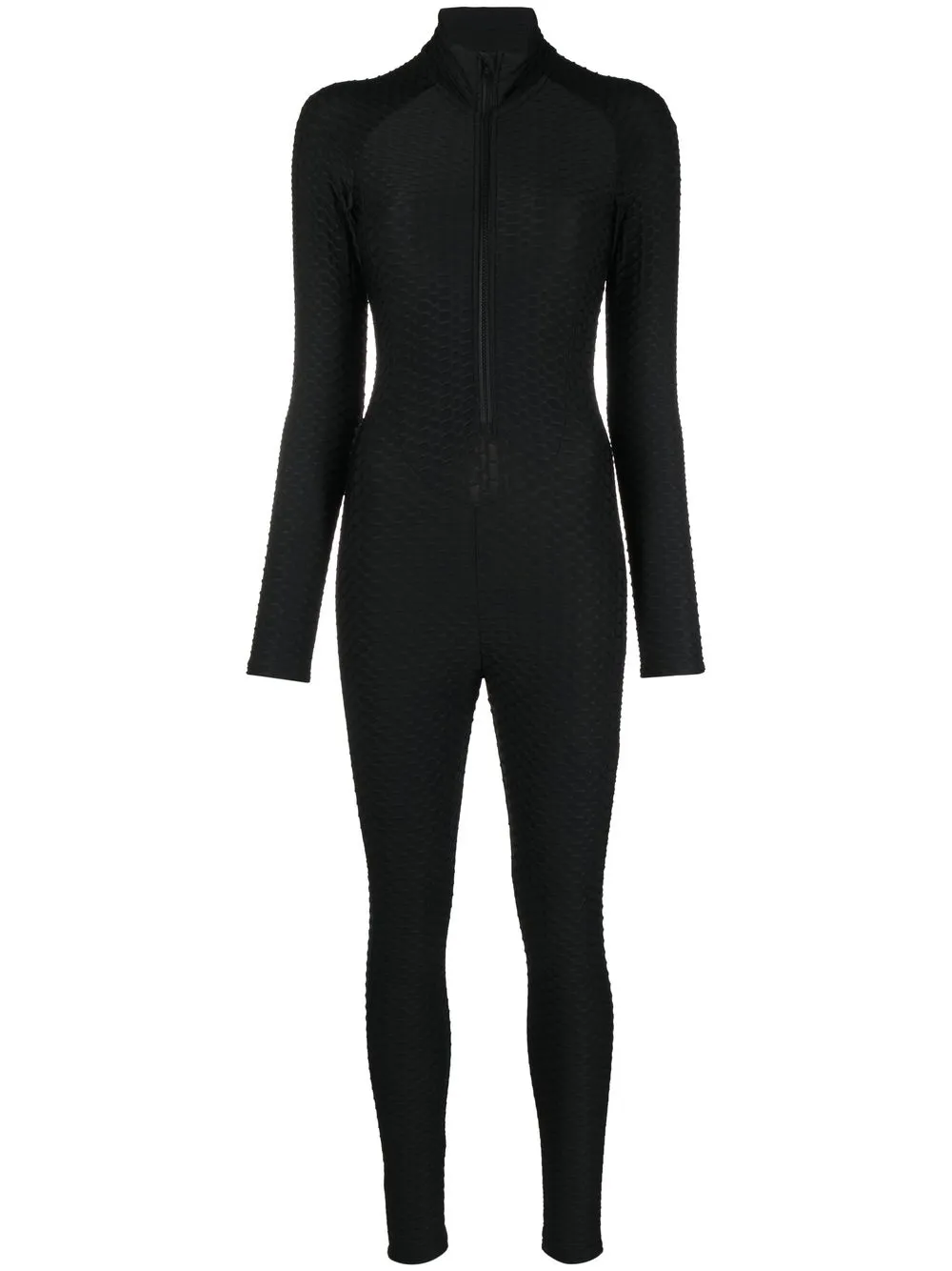 

Atu Body Couture x Tessitura zip-up jumpsuit - Black