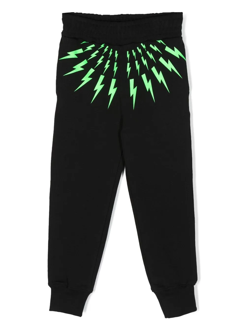 

Neil Barrett Kids pants con logo estampado - Negro