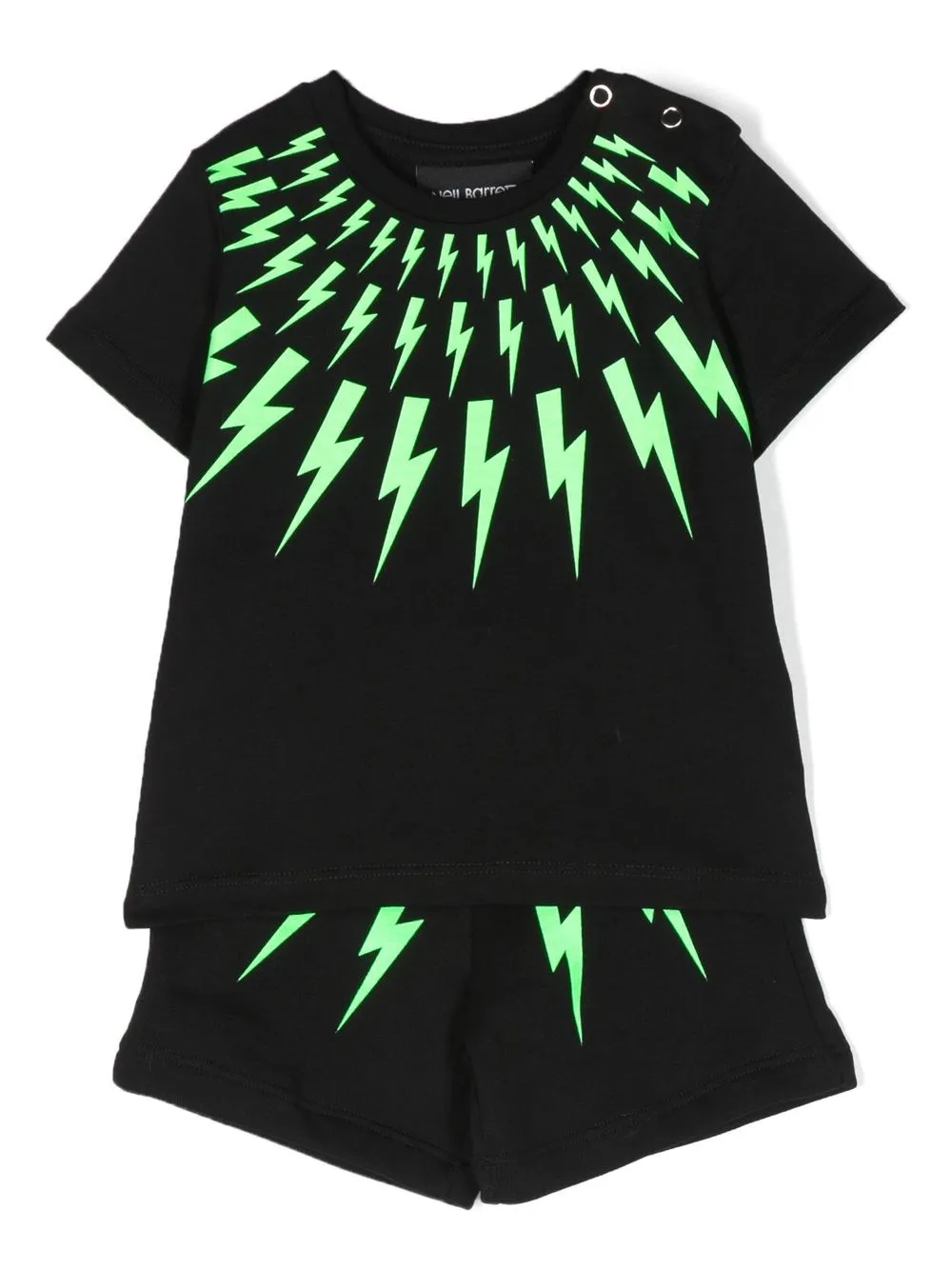 

Neil Barrett Kids graphic-print tracksuit set - 48 NERO - VERDE FLUO