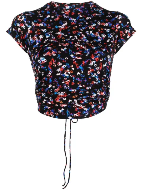 MARANT ÉTOILE Juvia printed crop top