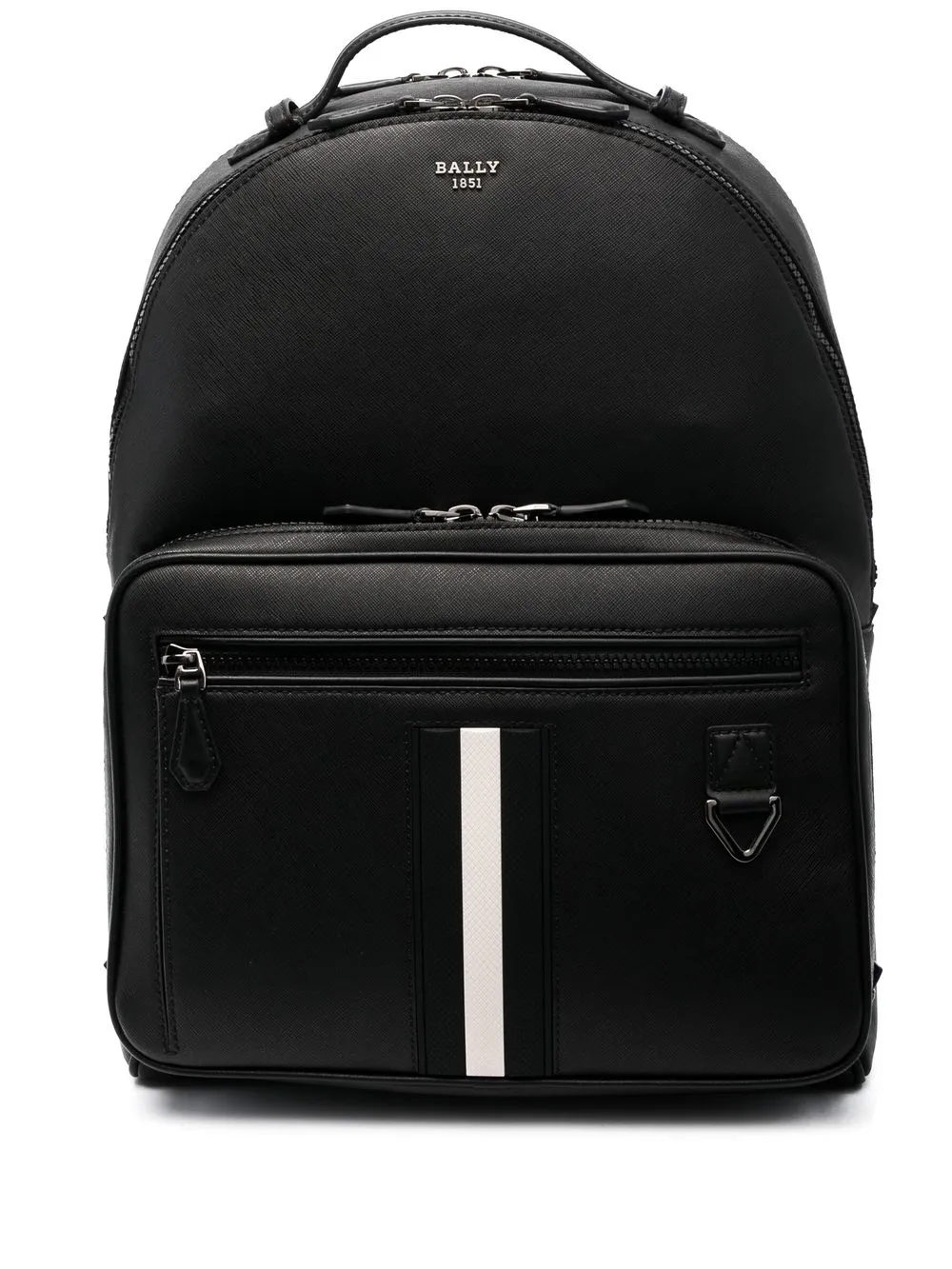 

Bally mochila con motivo de rayas - Negro