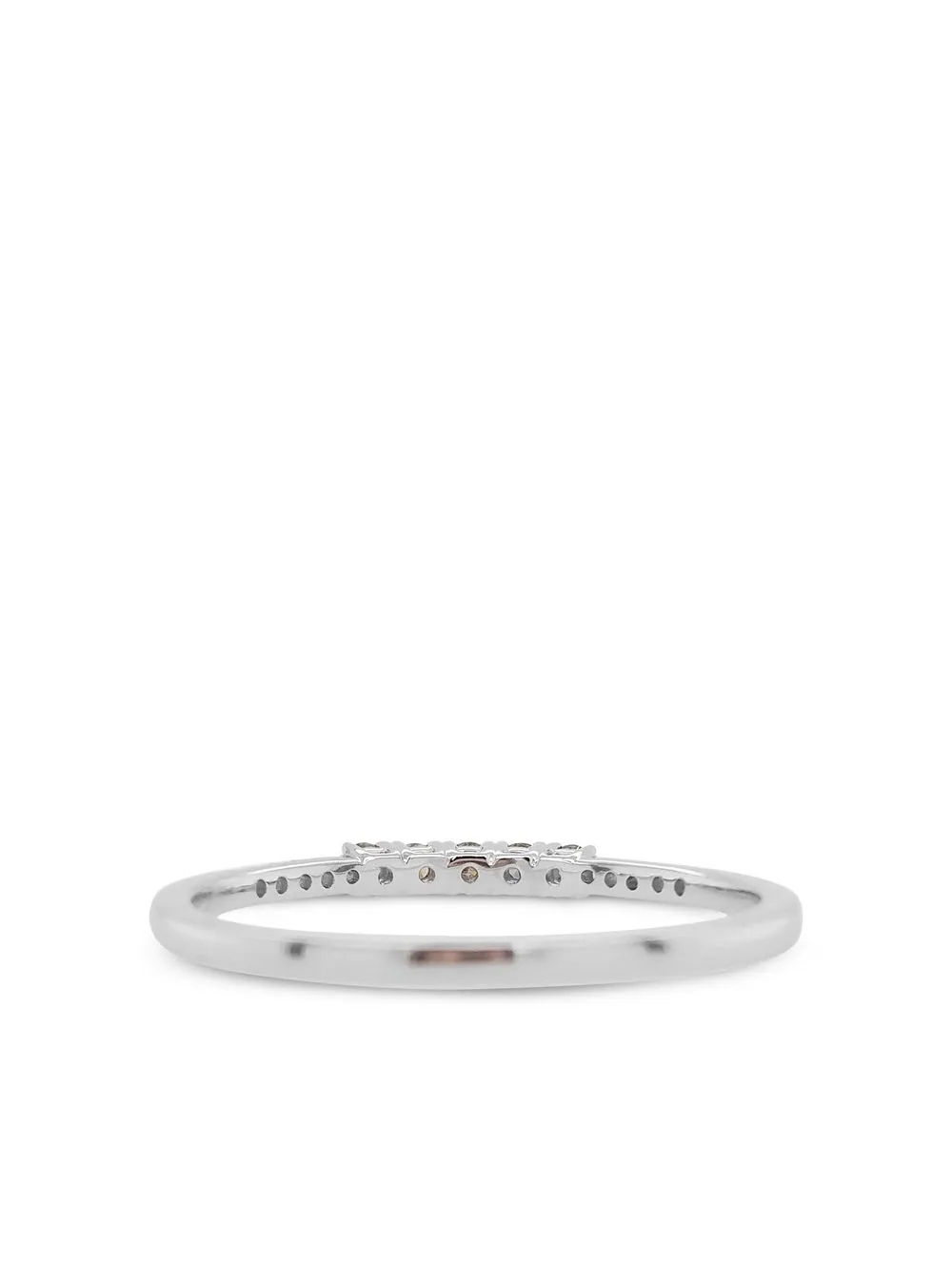 HYT JEWELRY 18KT WHITE GOLD DIAMOND BAND RING