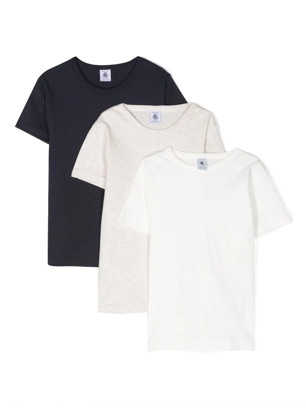 

Petit Bateau pack of three short-sleeved T-shirts - 00 VARIANTE 100