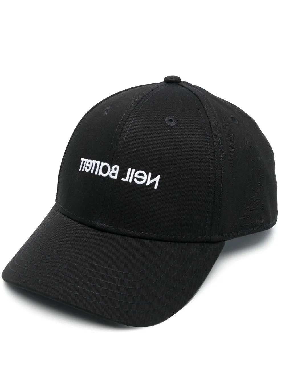 

Neil Barrett gorra con logo bordado - Negro