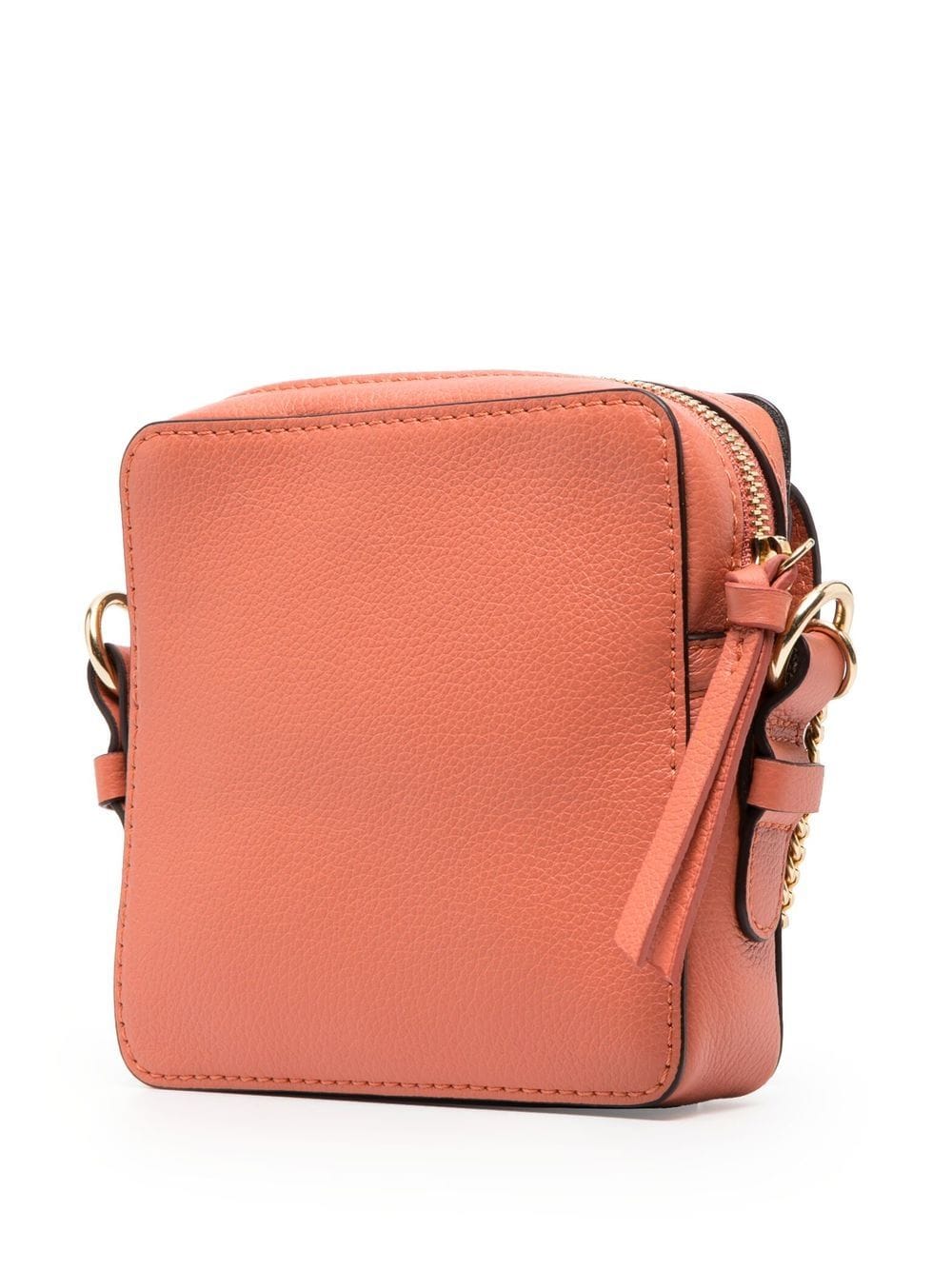 Shop See By Chloé Joan Leather Camera Bag In Orange