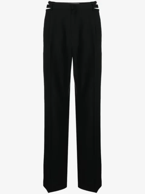 Dion Lee Lingerie cut-out wool trousers