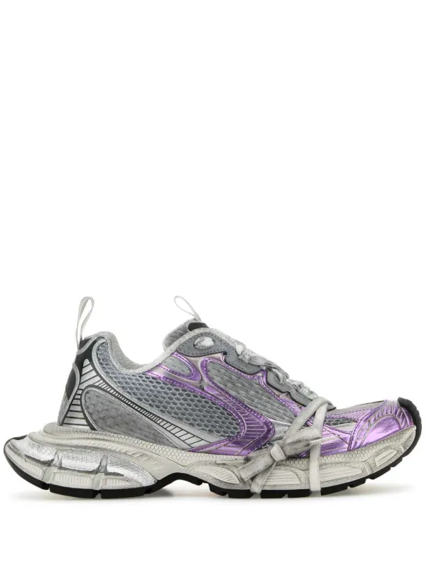 【在庫限り】BALENCIAGA 3xl Toe Spray mesh sneakers Women's 3xl Extreme Lace Sneaker in Light Beige | Balenciaga US