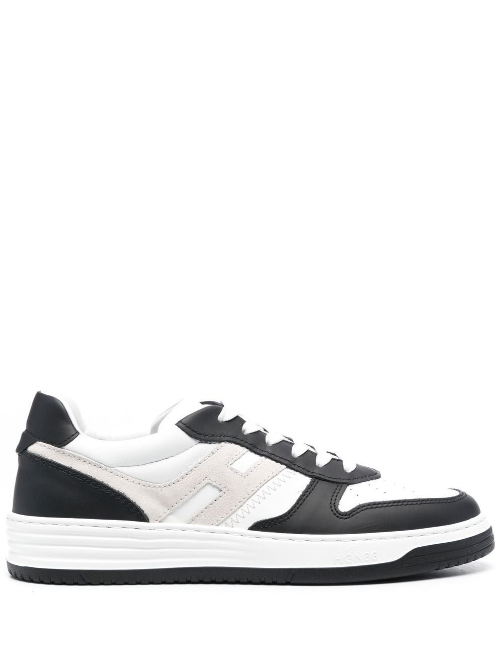 

Hogan low-top lace-up sneakers - White