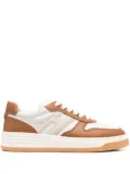 Hogan logo-detail low-top sneakers - Brown