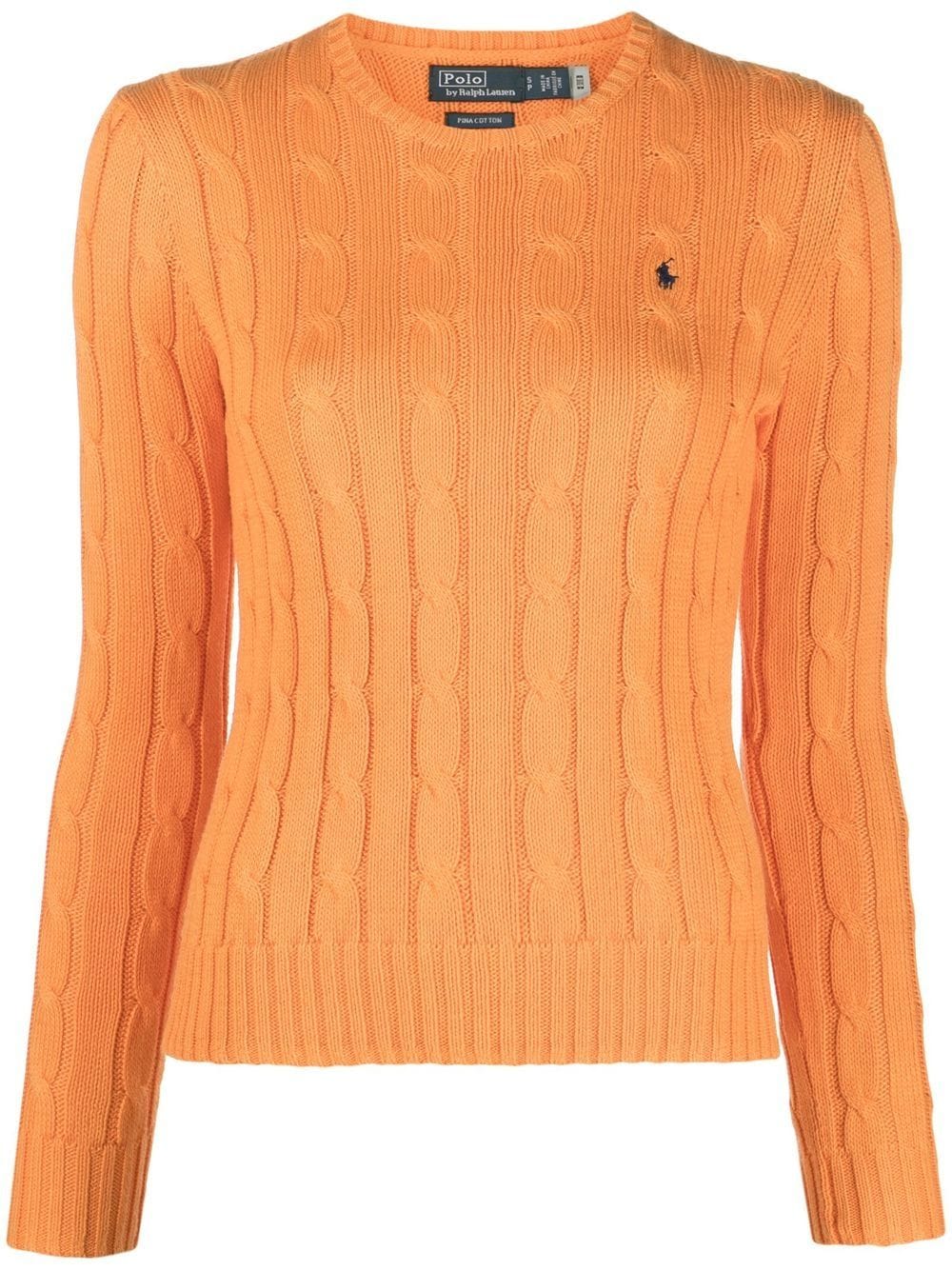 POLO PONY CABLE-KNIT JUMPER