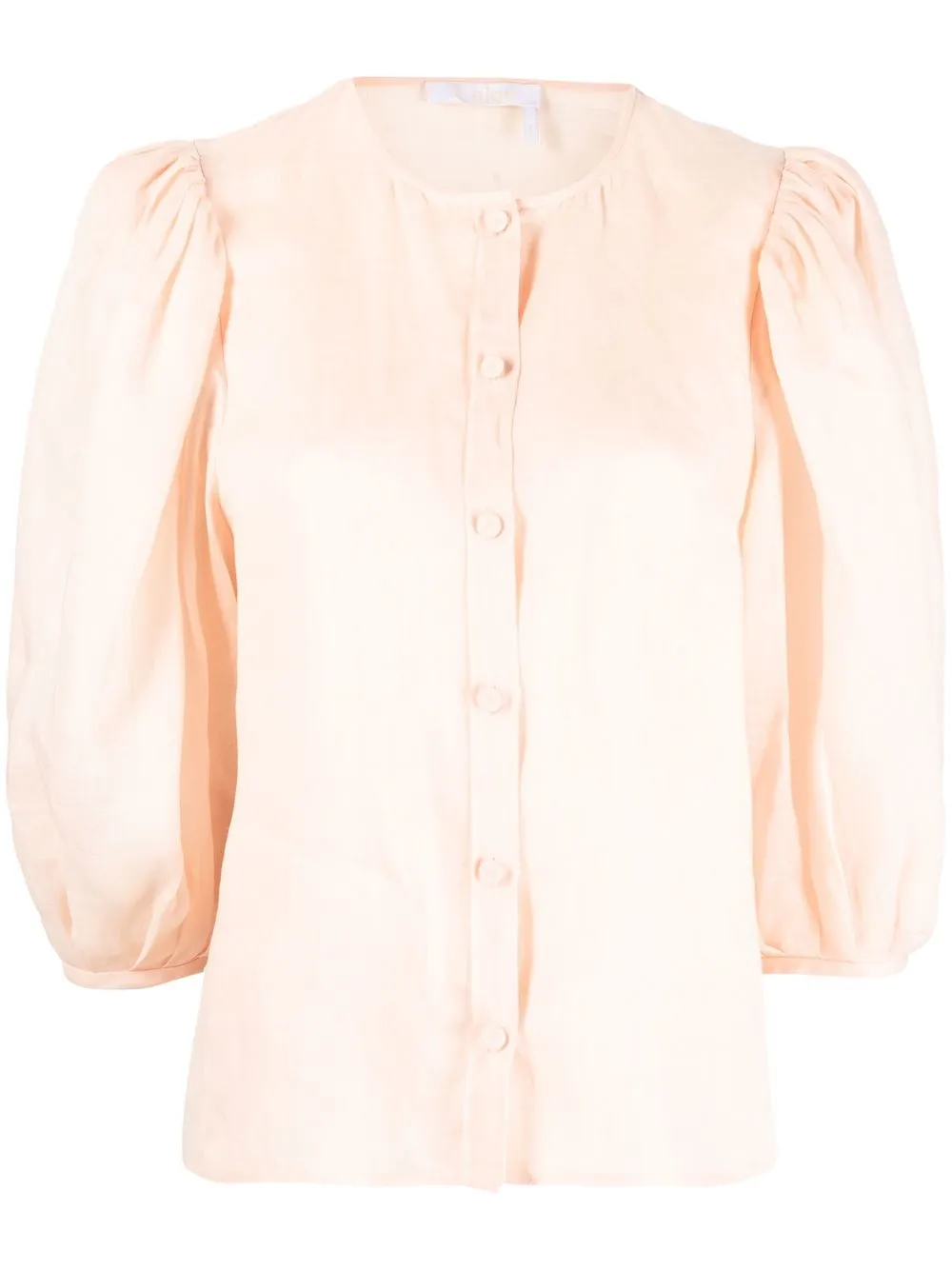 

Chloé puff-sleeve blouse - Pink