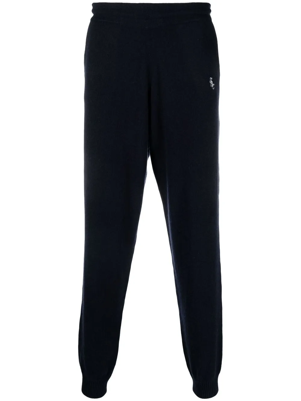 

Sporty & Rich cashmere track pants - Blue