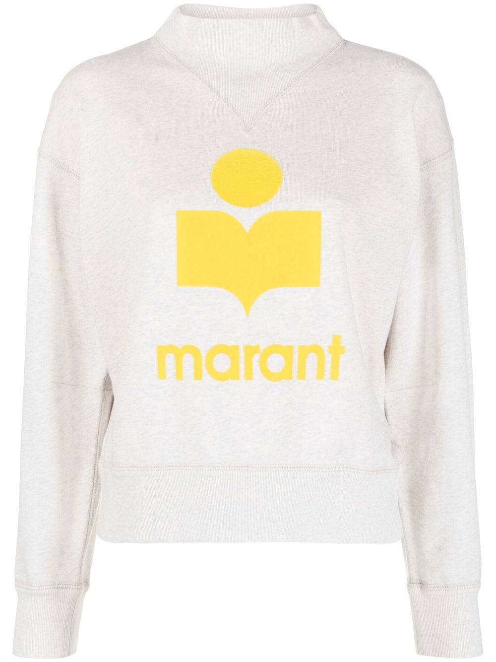 Isabel Marant Étoile logo-print Sweatshirt - Farfetch