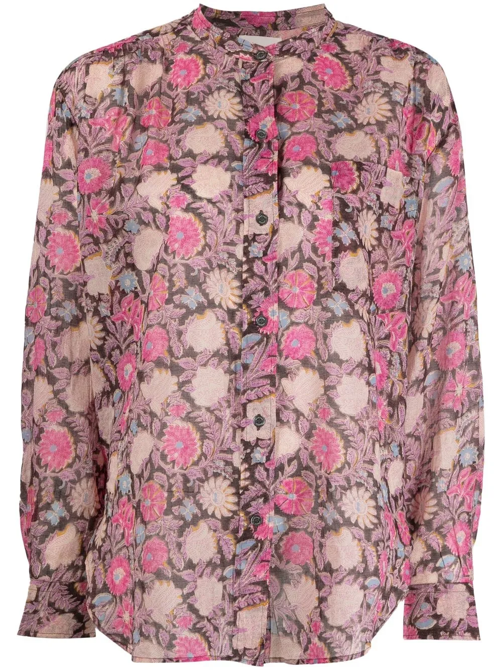 

Isabel Marant Étoile Maria floral-print blouse - Black
