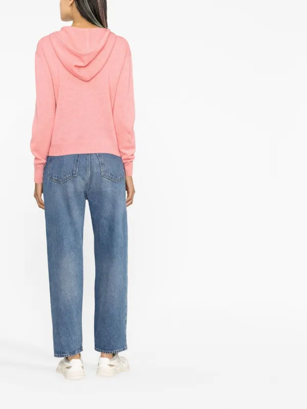 Sporty Rich Hoodie Aus Kaschmir Rosa FARFETCH AT