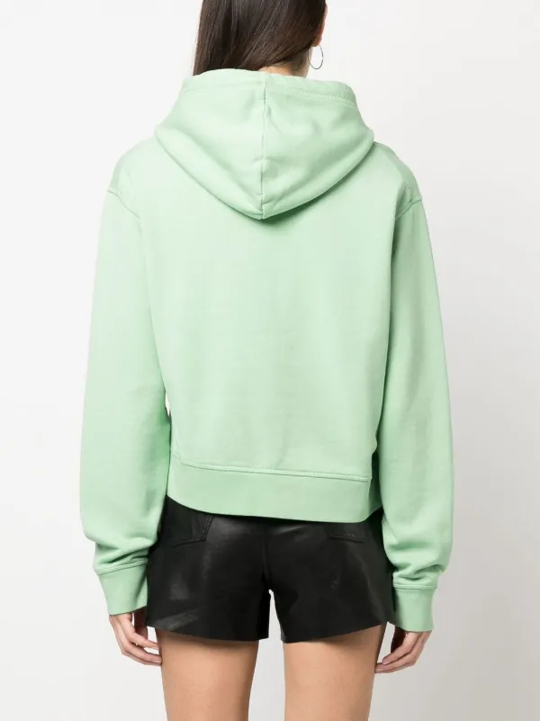 DSQUARED2 logo-print Detail Hoodie | Green | FARFETCH