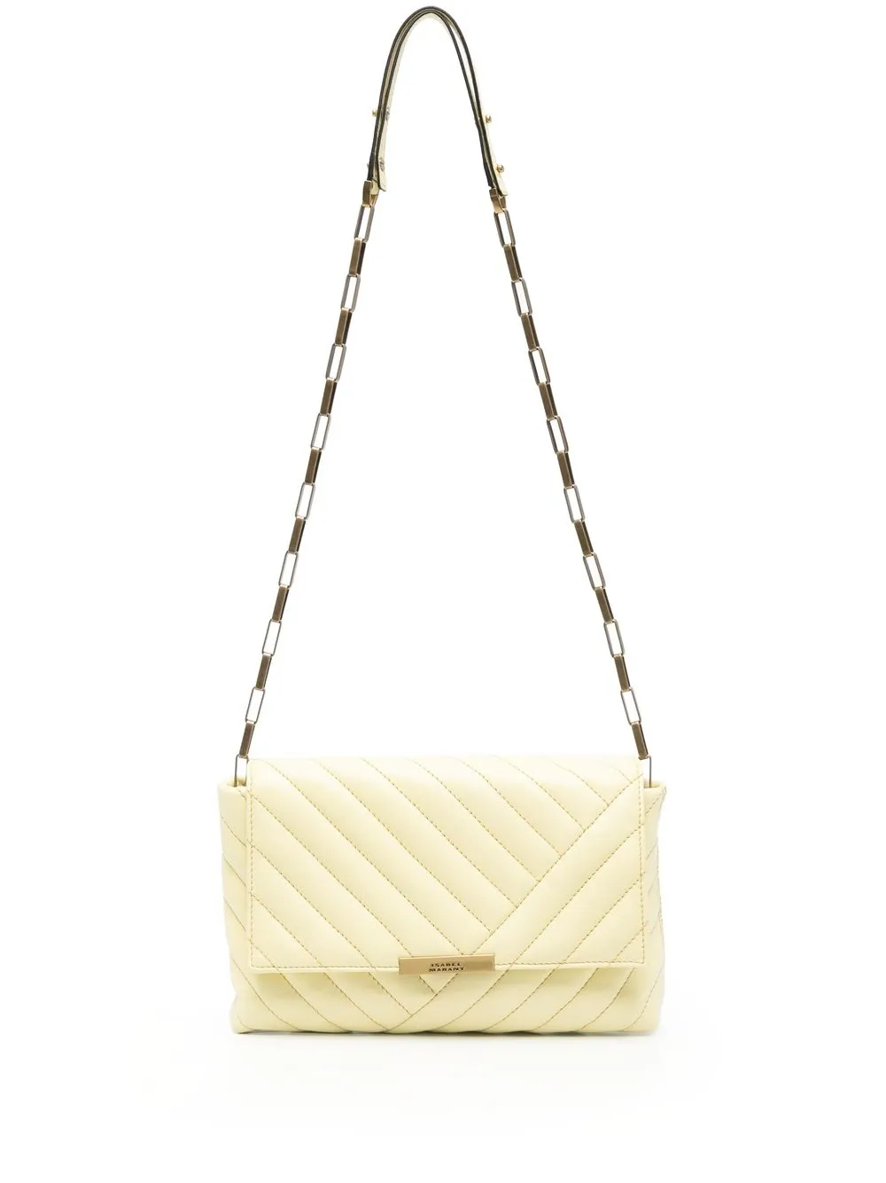 

Isabel Marant quilted leather shoulder bag - Yellow