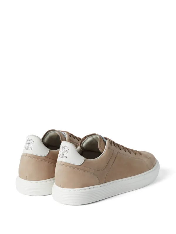 【関税＆送料込み】Brunello Cucinelli Brown Low Top Sneaker Brunello Cucinelli - Brown Suede Low Top Sneaker