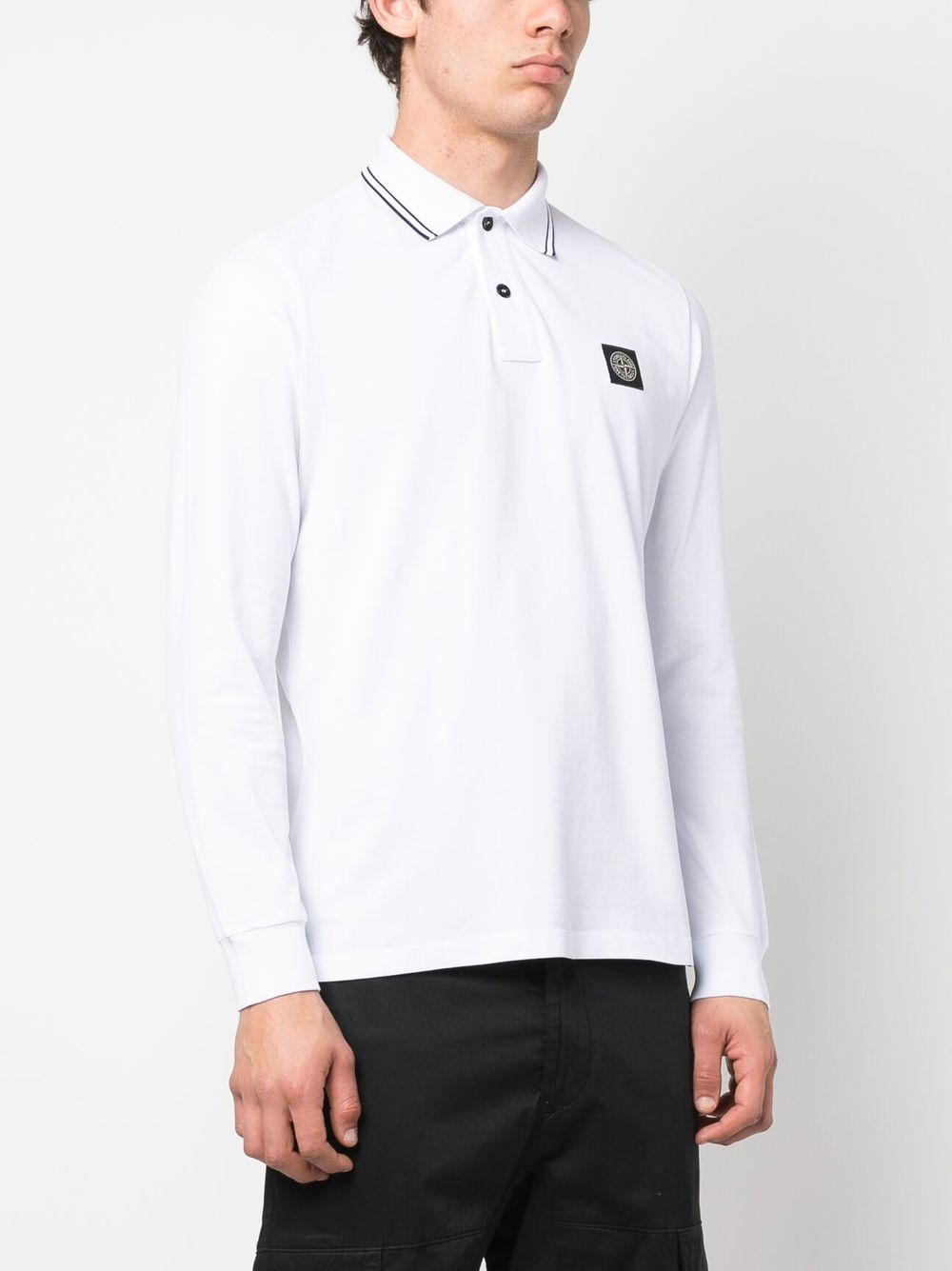 2200012 organic cotton piqu© with stretch shirt — Image 3