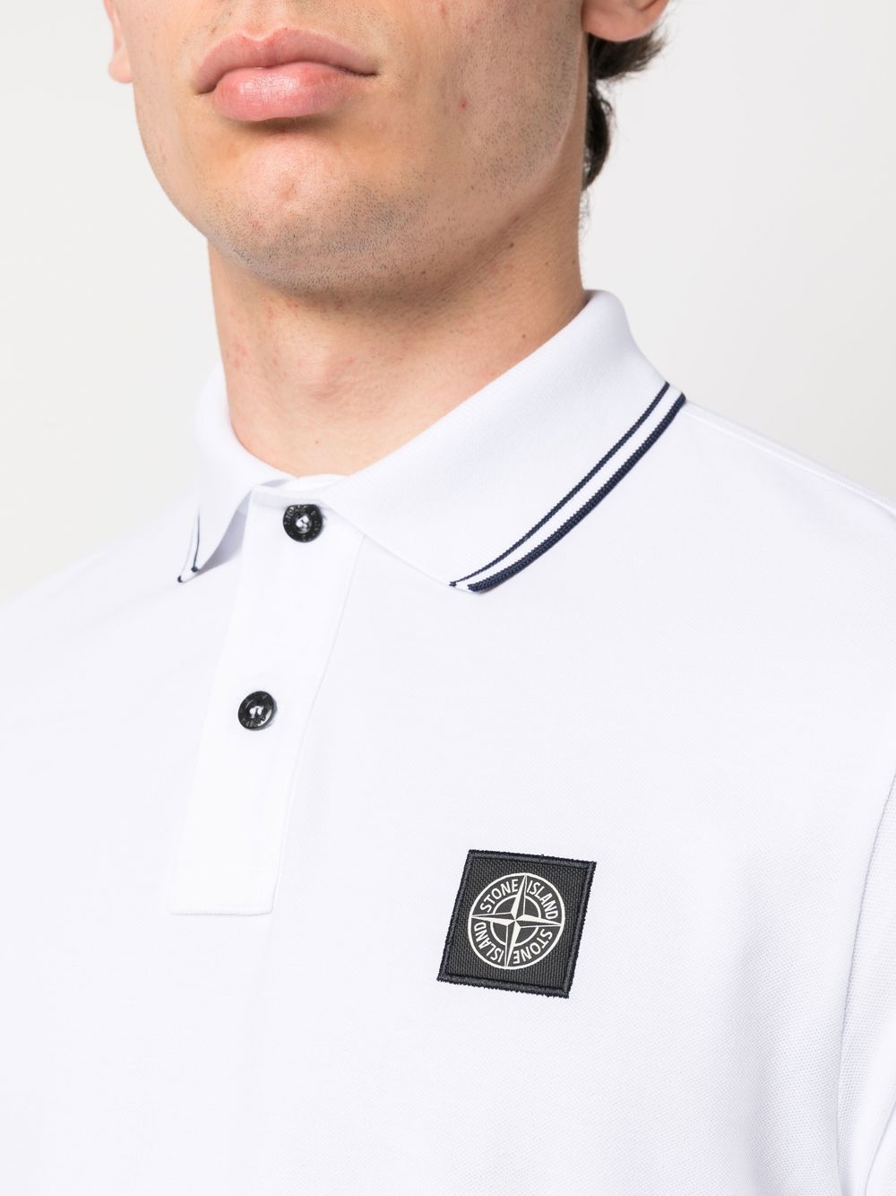 2200012 organic cotton piqu© with stretch shirt — Image 4