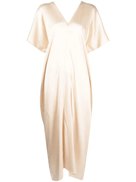 VOZ vestido tipo caftán con cuello en V