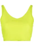 District Vision Light Support sports bra - Green