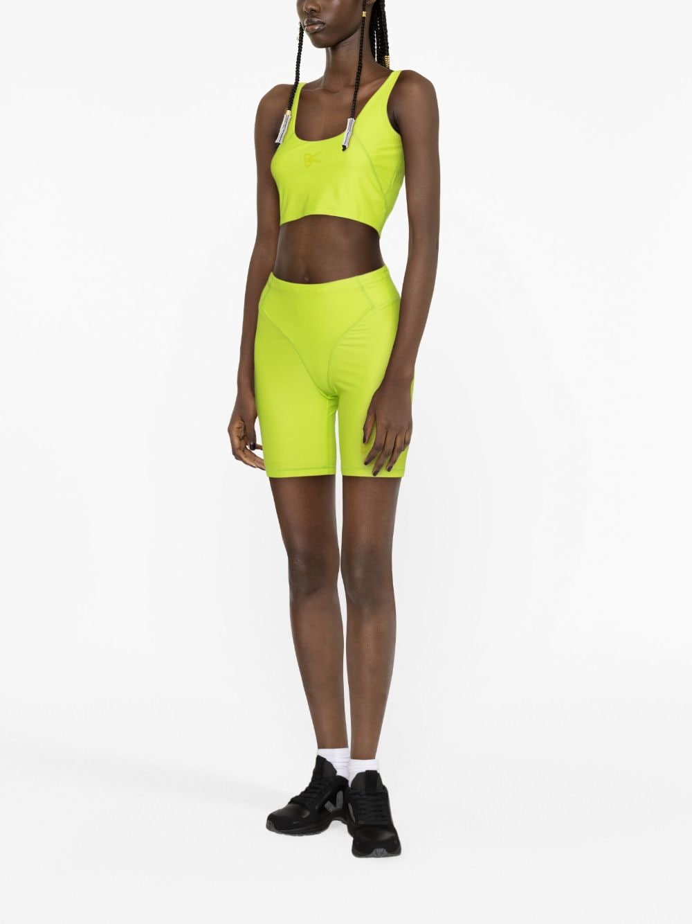 Shop District Vision Light Support Sports Bra In Green