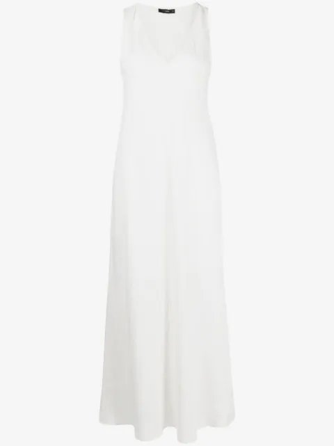 VOZ vestido largo con cuello en v