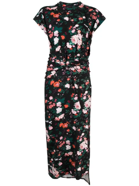 Rabanne floral-print maxi dress