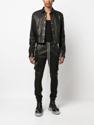 Rick Owens（リックオウエンス） レザージャケット - FARFETCH