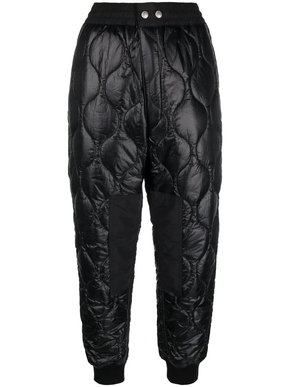 

Junya Watanabe quilted-finish tapered trousers - Black