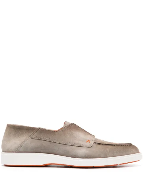 Santoni Godric almond-toe loafers 