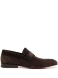 Santoni Diplomat slip-on loafers - Brown