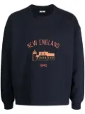 BODE graphic-printed sweatshirt - Blue