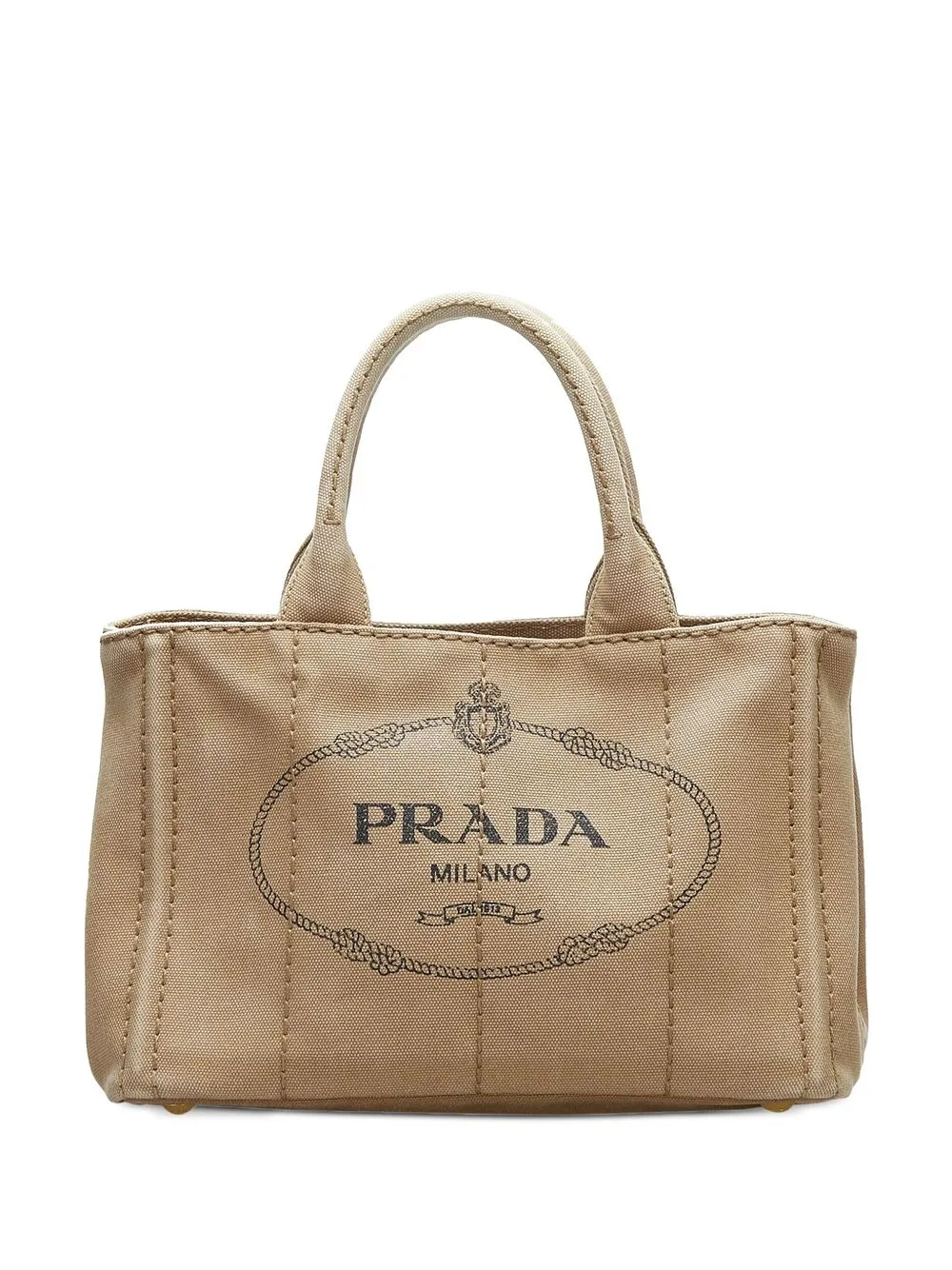 

Prada Pre-Owned Canapa tote bag - Brown