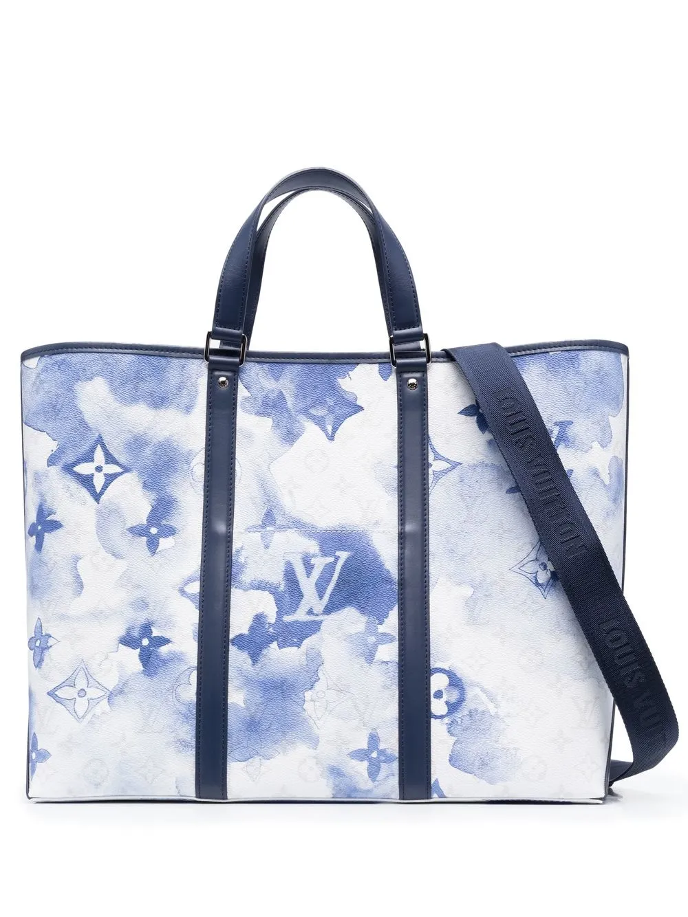 

Louis Vuitton 2021 pre-owned Monogram Watercolour New Tote GM handbag - White