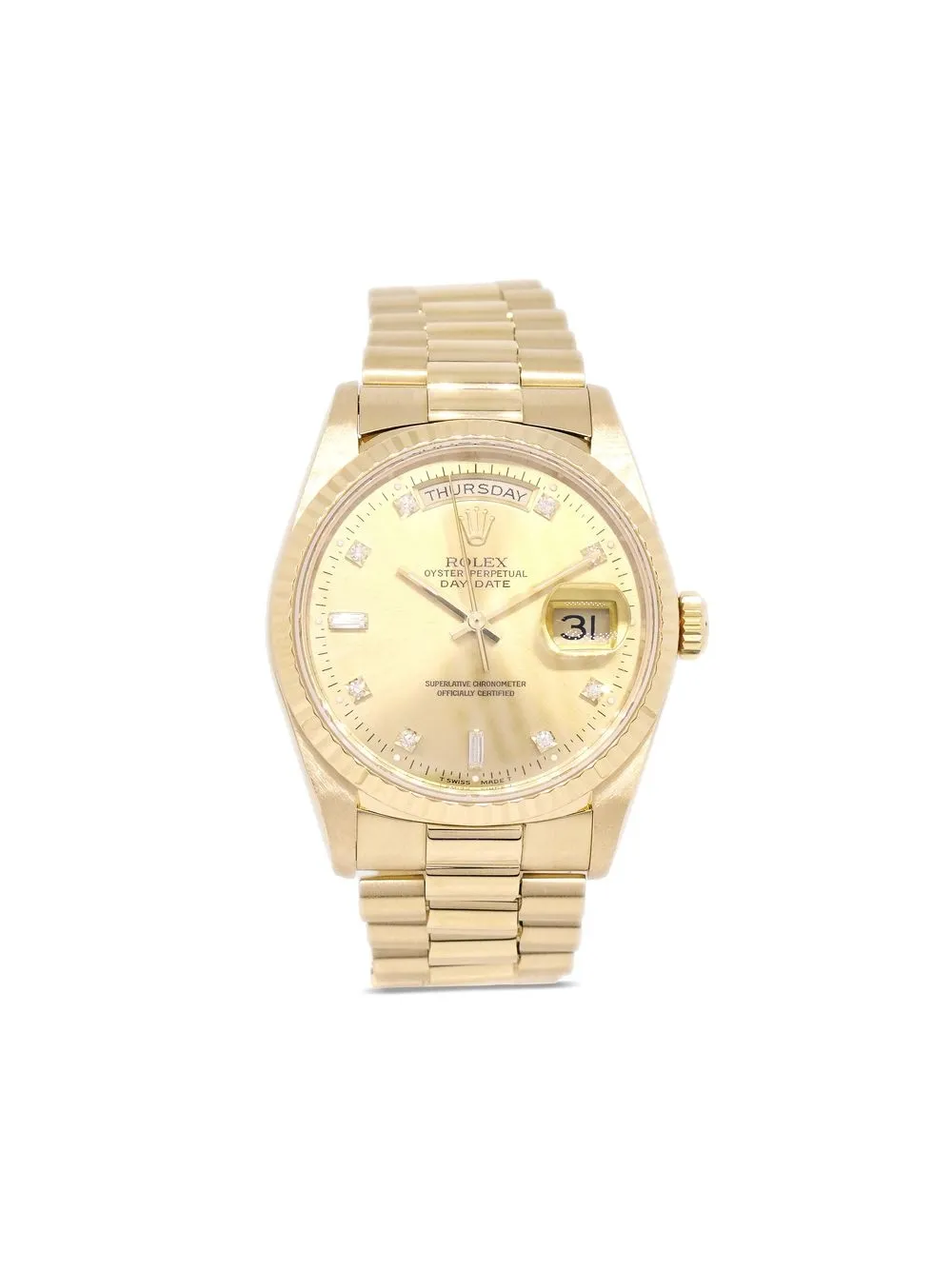 

Rolex reloj Day Date de 34mm 1993 pre-owned - Dorado