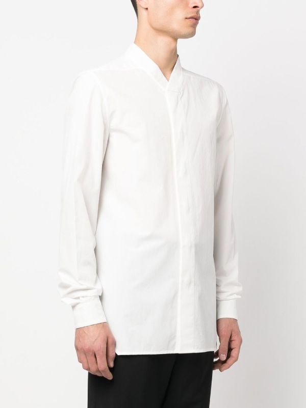 Rick Owens long-sleeved Faun Shirt - Farfetch