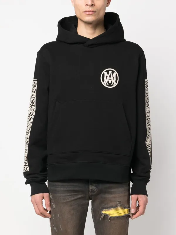 大人気★【AMIRI】オーバーサイズ ロゴ パーカー AMIRI オーバーサイズ パーカー | ブラック | FARFETCH JP