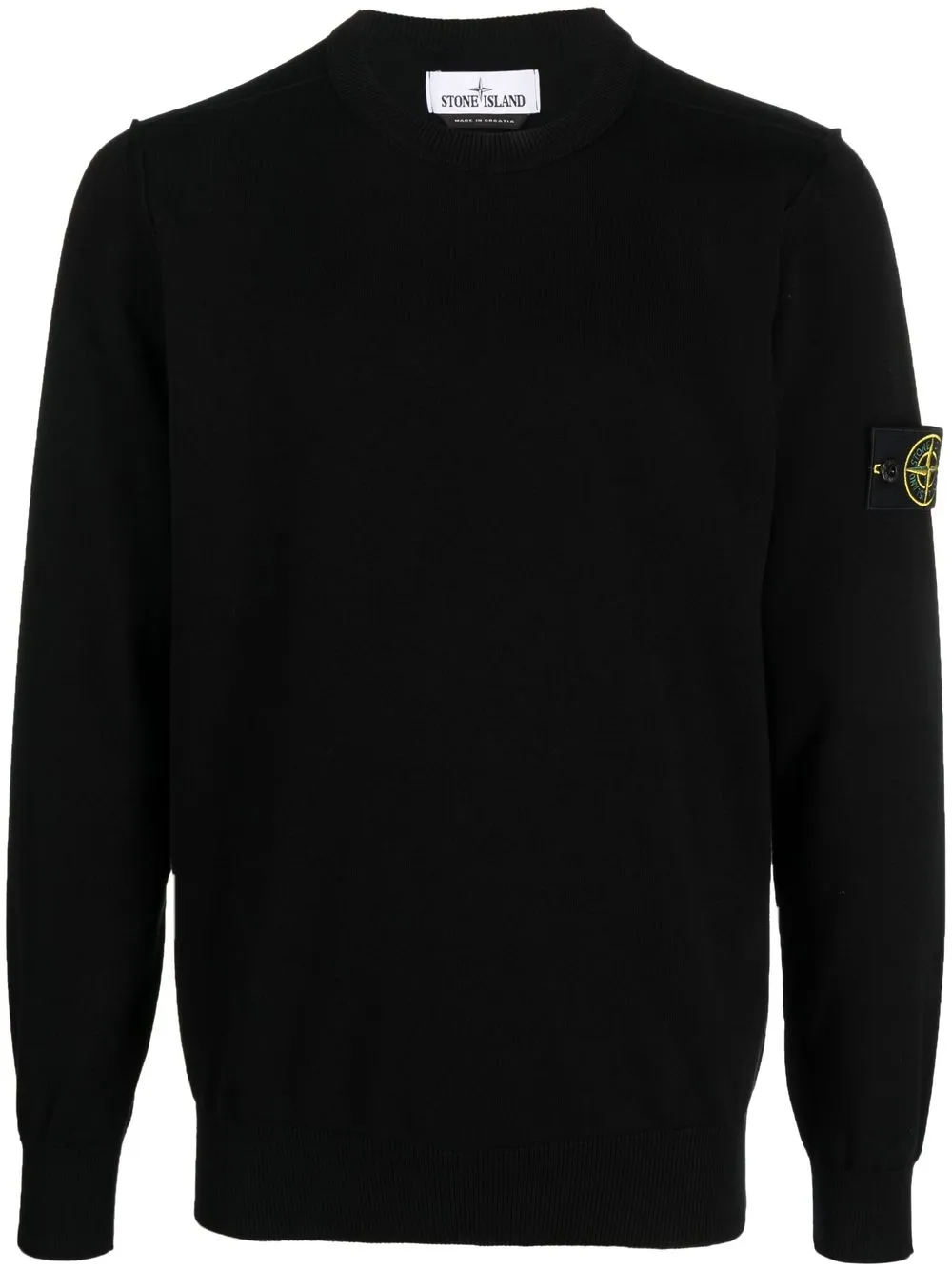 QUASI CREWNECK SWEATER - STONE/ BLACK - KINGSWELL - Los Feliz