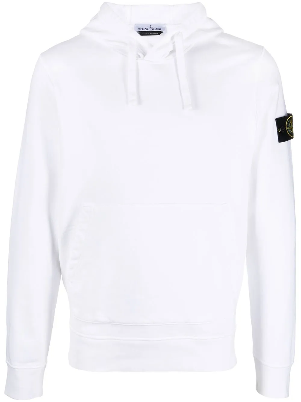 Stone Island Compass motif Drawstring Hoodie Farfetch