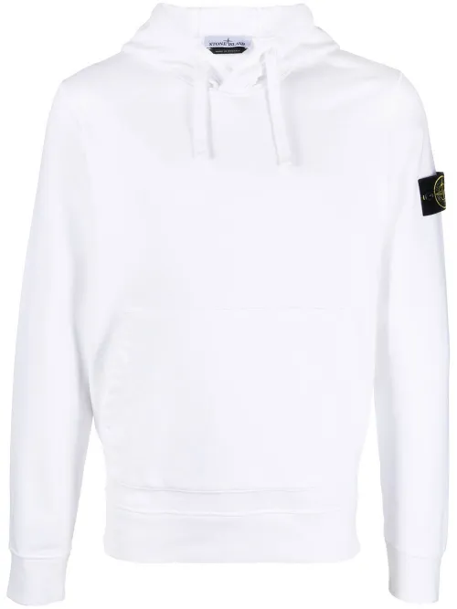 Hoodie Compass à lien de resserrage - Stone Island - Modalova