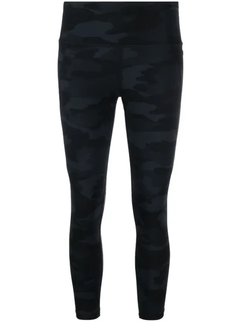 Sweaty Betty ليغينغ رياضي 'باور 7/8' بطبعة كاموفلاج