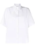 P.A.R.O.S.H. broderie-anglaise short-sleeve shirt - White