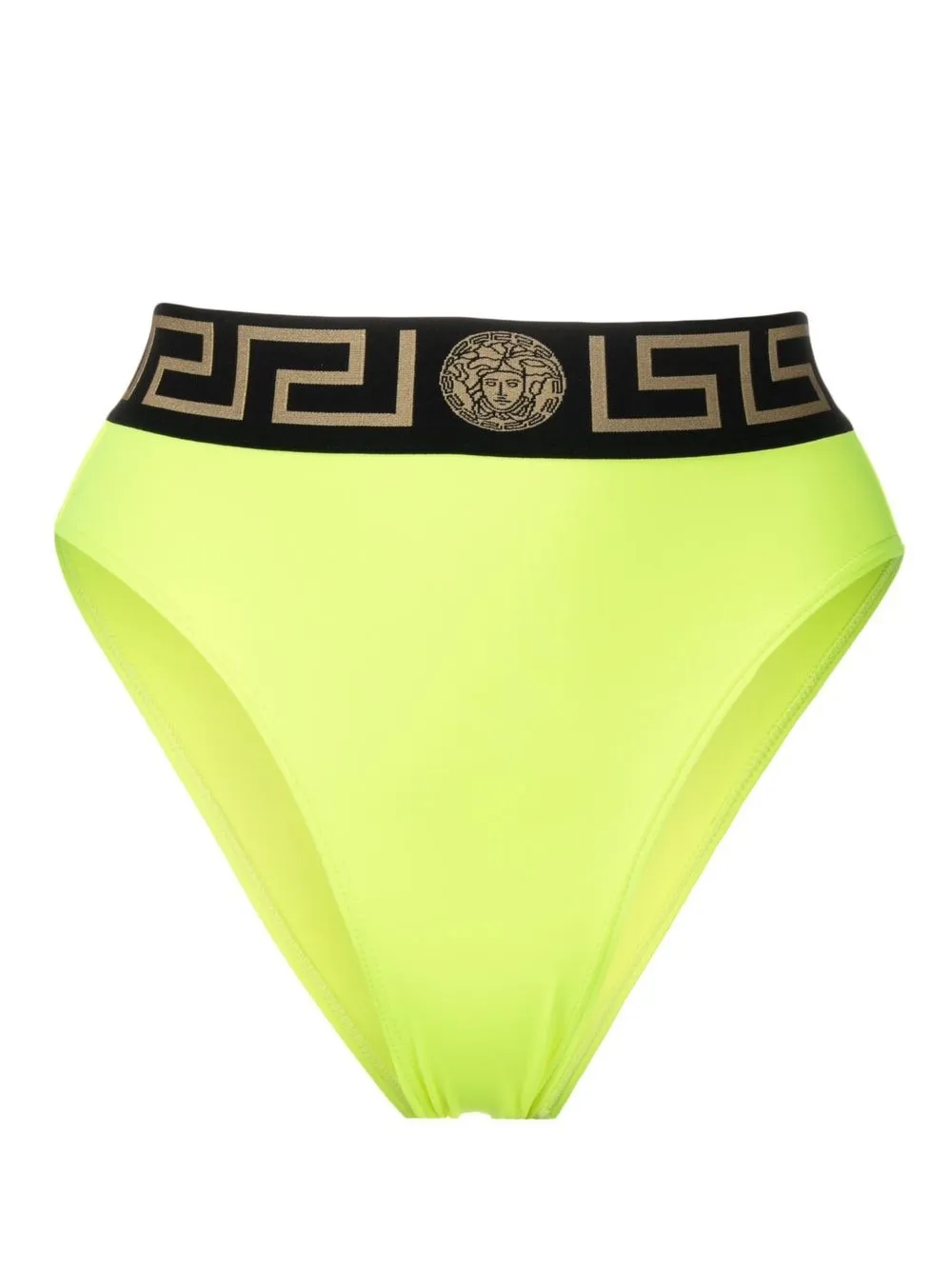 

Versace Greca high-waisted bikini bottoms - Yellow