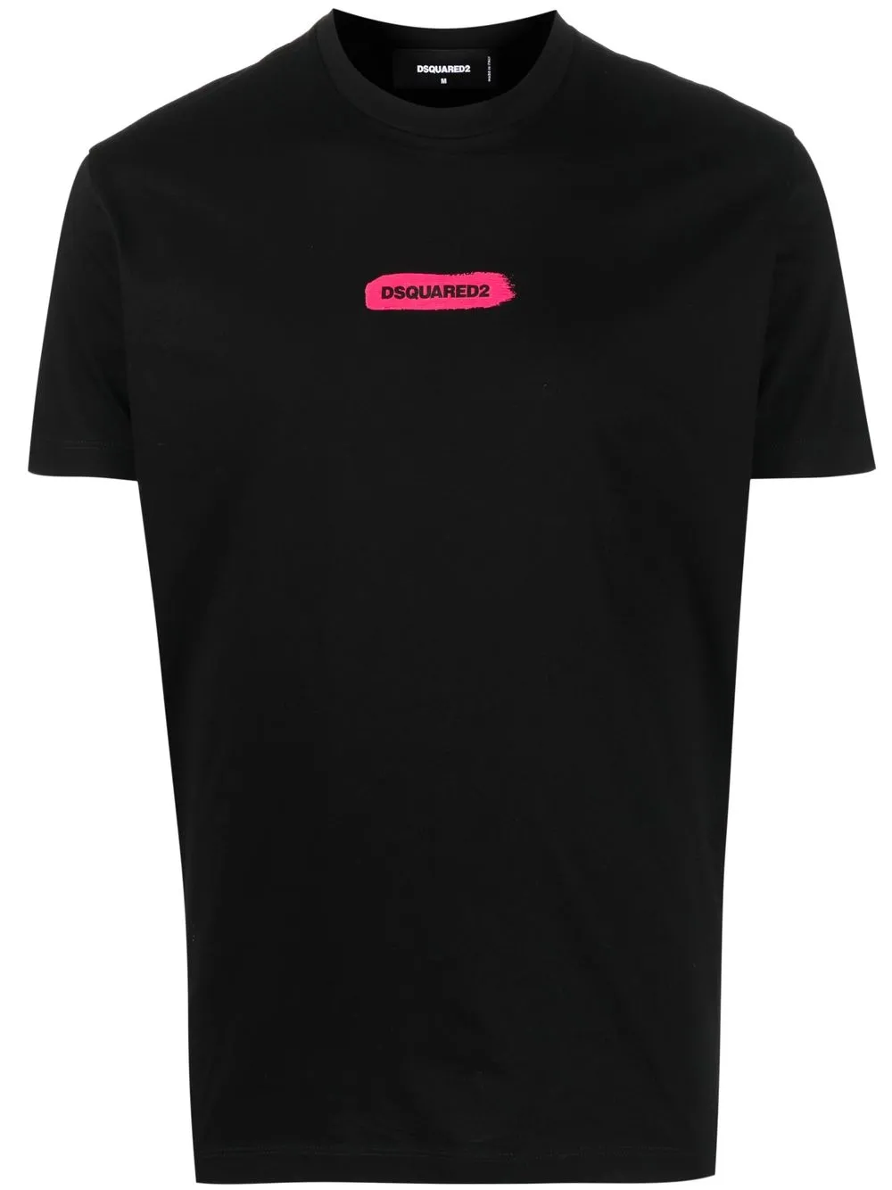 

Dsquared2 playera con logo estampado - Negro